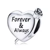 Talisman din argint Forever & Always Love picture - 1