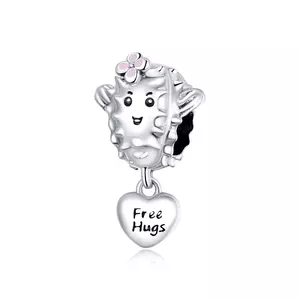 Talisman din argint Free Hugs