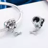 Talisman din argint French  Bulldog Blue
