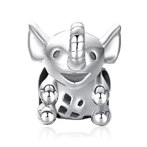 Talisman din argint Funny Elephant