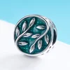 Talisman din argint Green Leaves picture - 3