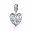 Talisman din argint Heart Gift picture - 1
