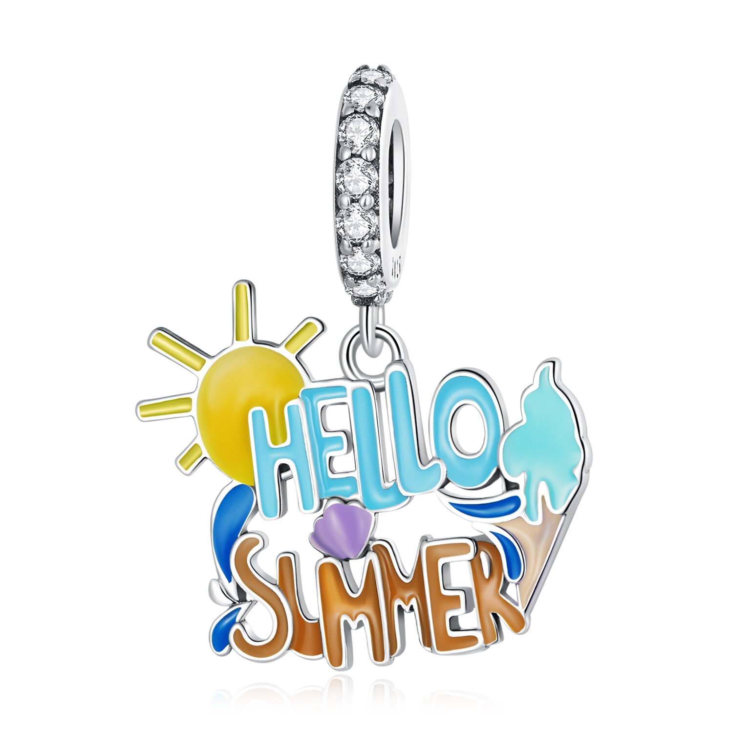 Talisman din argint Hello Summer (toate)