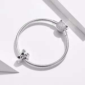 Talisman din argint In Love with Letter Y