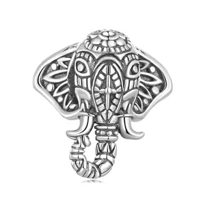 Talisman din argint Indian Elephant