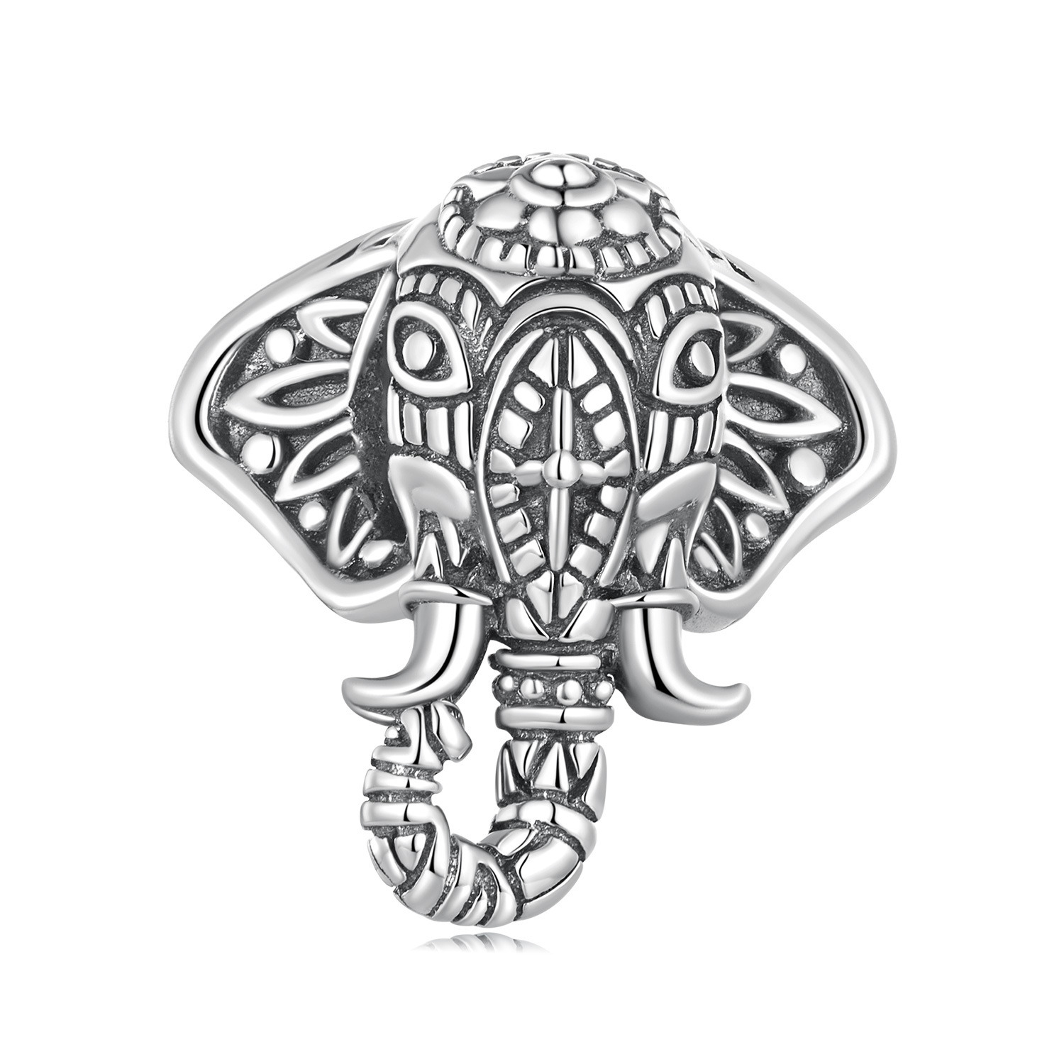 Talisman din argint Indian Elephant image3