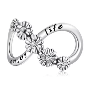 Talisman din argint Infinite Enjoy Life