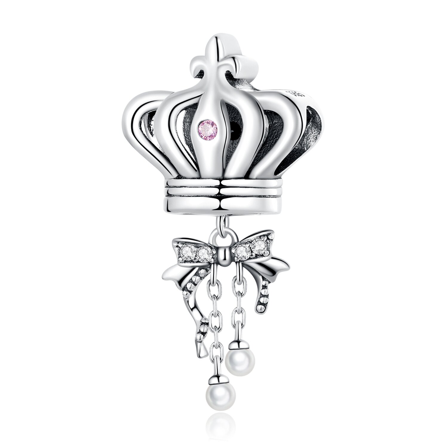 Talisman din argint king crown
