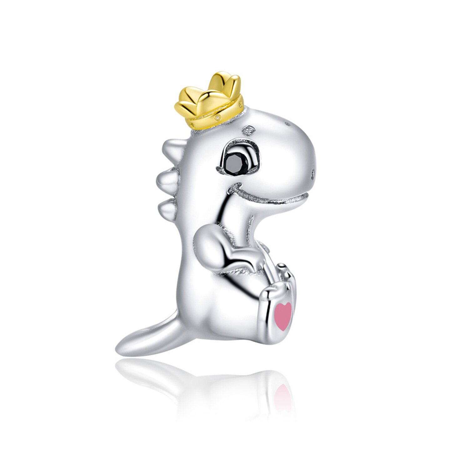 Talisman din argint King Dinosaur EdenBoutique