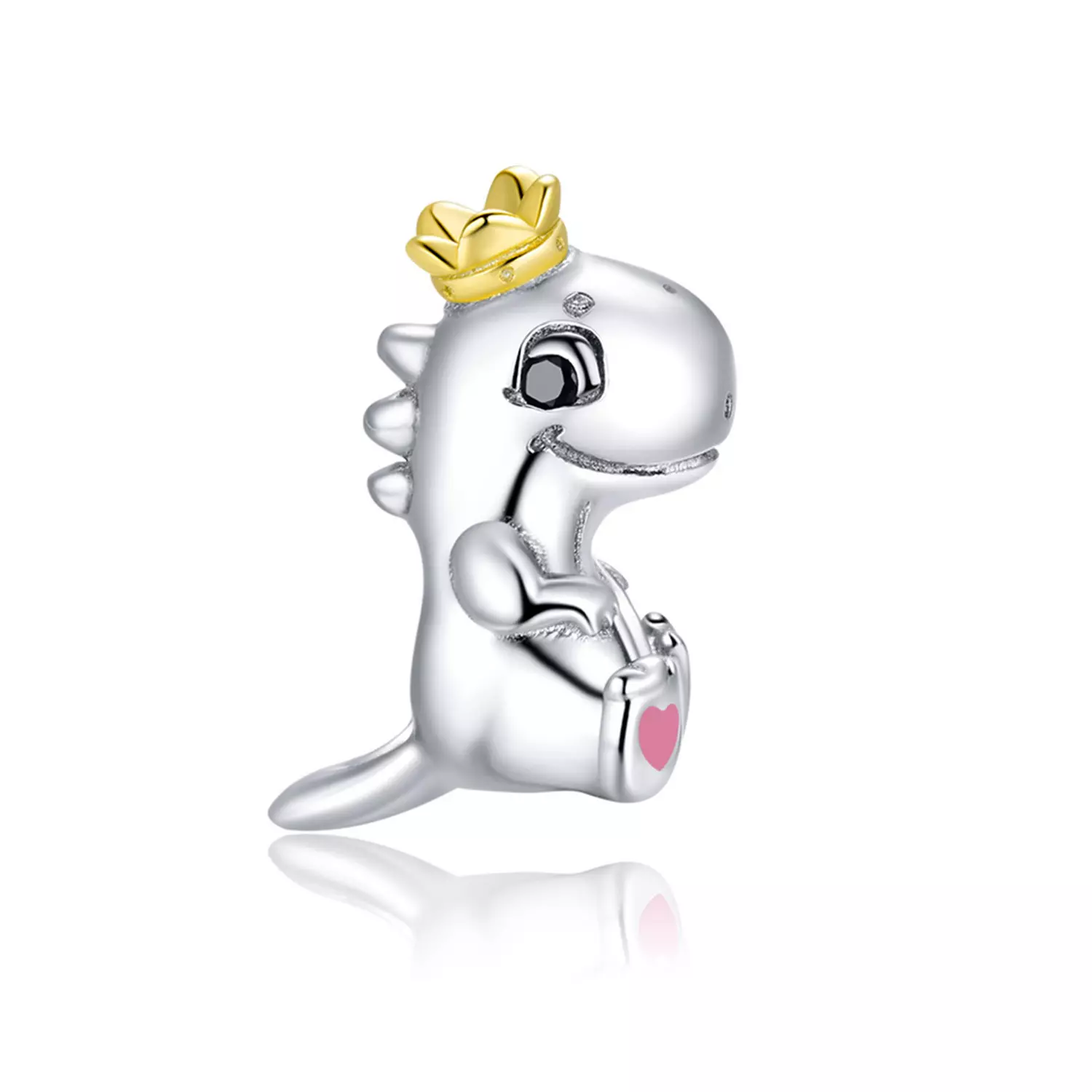 Talisman din argint King Dinosaur
