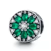 Talisman din argint Luminous Green Star picture - 1