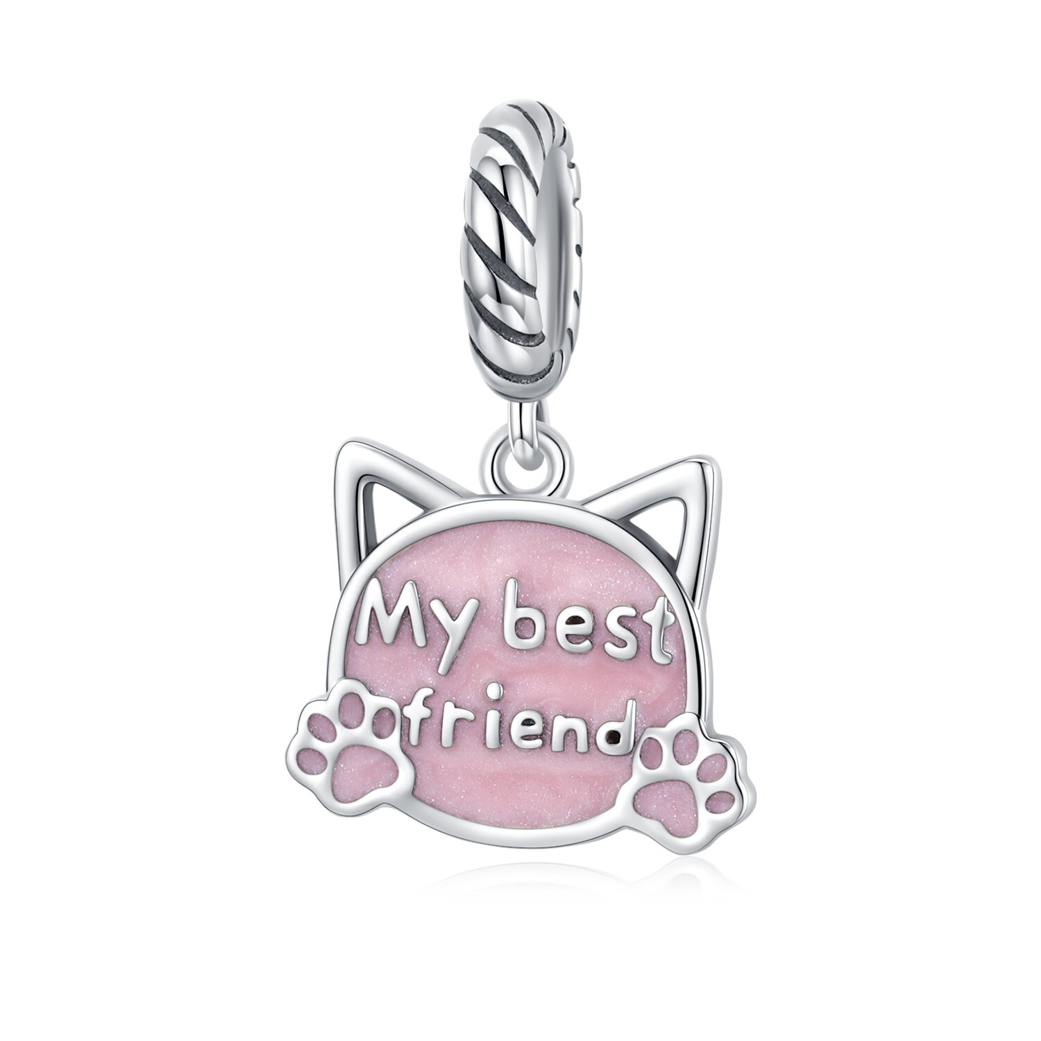 Talisman din argint my best friend