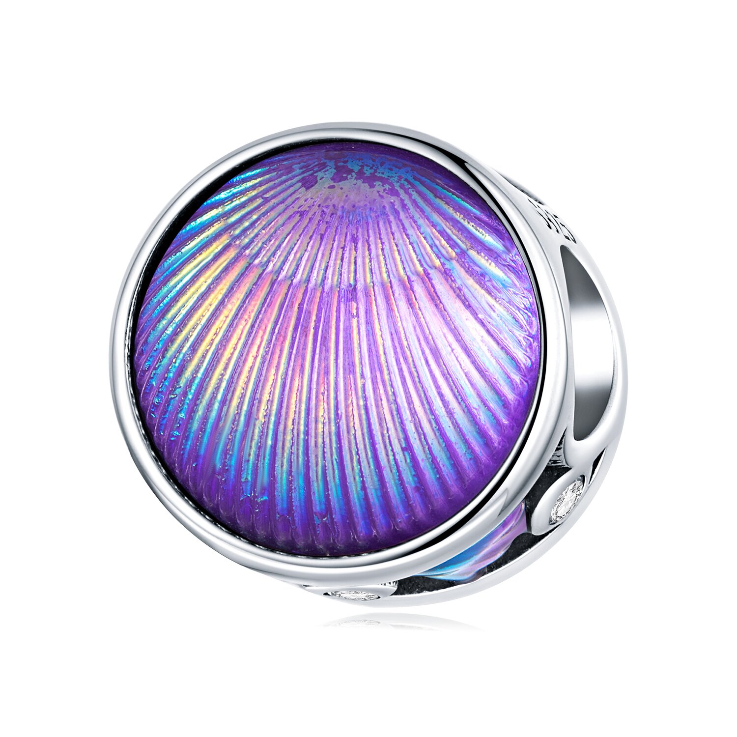 Talisman din argint mystical shell