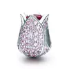 Talisman din argint Pink Tulip picture - 1