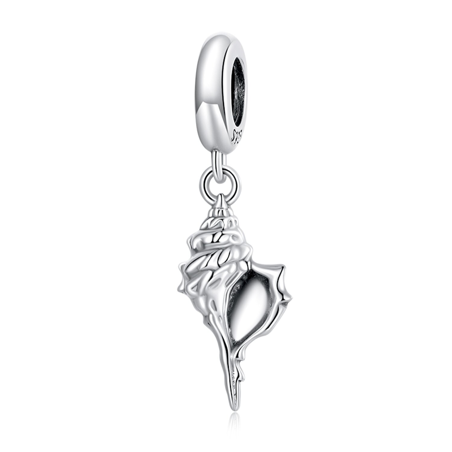 Talisman din argint rock shell
