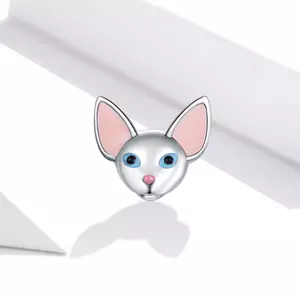 Talisman din argint Siamese Cat