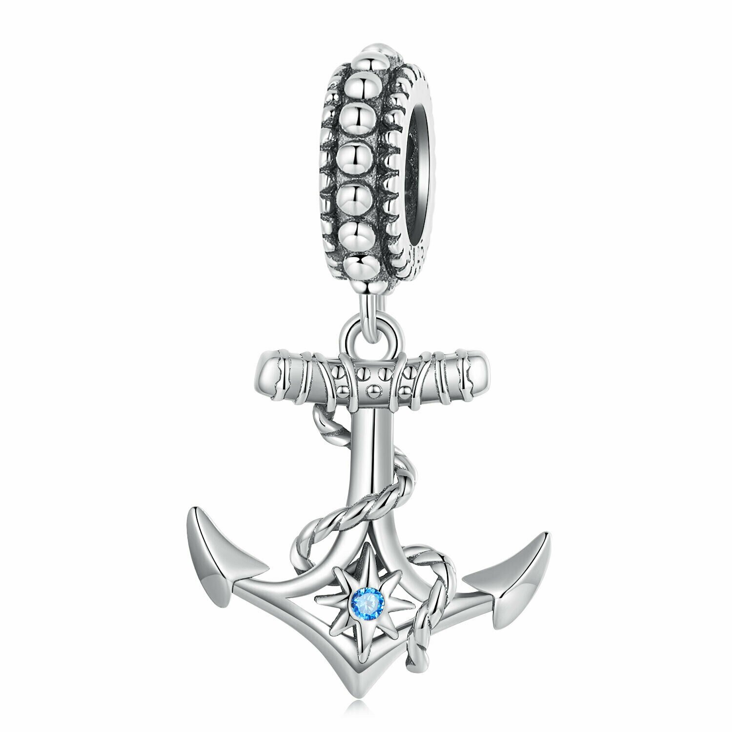Talisman din argint silver anchor