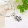 Talisman din argint Silver Winter Snowflake picture - 2