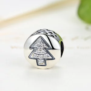 Talisman din argint Silver Winter Tree