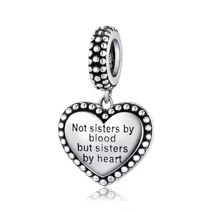 Talisman din argint Sisters by Heart