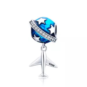 Talisman din argint Travel Wish