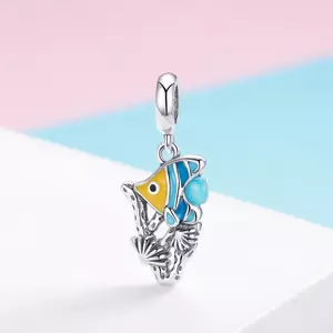 Talisman din argint Tropial Fish