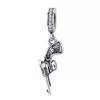 Talisman din argint Vintage Revolver picture - 1