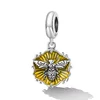 Talisman din argint Yellow Comb Bee