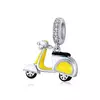 Talisman din argint Yellow Motor Scooter picture - 1
