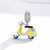Talisman din argint Yellow Motor Scooter