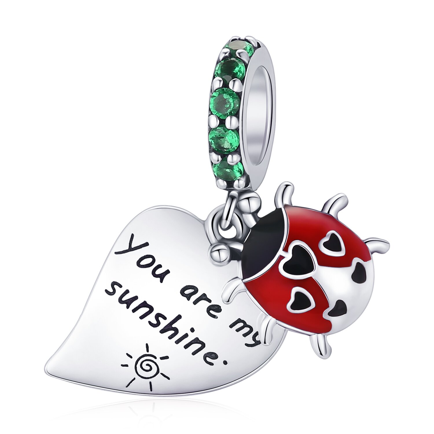 Talisman din argint you are my sunshine