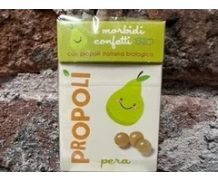 BIO GLUTEN FREE SOFT CANDIES WITH PROPOLIS AND PEAR 30 GMS