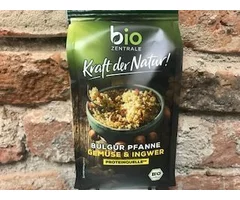 ECO BULGUR WITH VEGETABLES AND GINGER 200 GR