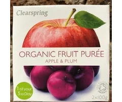 ECO PURE APPLE AND PLUM 2x100 GR