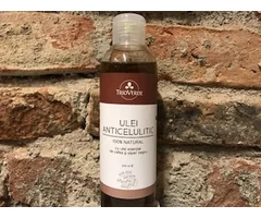 NATURAL ANTI-CELLULITE OIL WITH COFFEE ESSENTIAL OIL AND BLACK PEPPER 200 ML