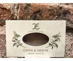 NATURAL SOAP WITH COFFEE AND MINT 100 GR