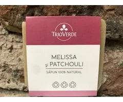 NATURAL SOAP WITH MELISSA AND PATCHOULI 110 GR
