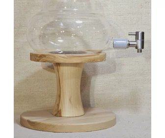 TC Universe carafe with Plarina flower of life and with wooden stand 5L picture - 4