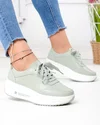 Pantofi casual dama piele naturala barilla AW376 1