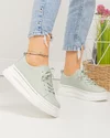 Pantofi casual dama piele naturala barilla cu inchidere sireturi AW2023-26 5