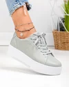 Pantofi casual dama piele naturala barilla cu inchidere sireturi F002-470 3