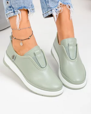 Incaltaminte Dama - Pantofi casual dama piele naturala barilla cu inchidere slip-on JY-5671