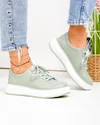 Pantofi casual dama piele naturala barilla cu talpa alba T-2006 1