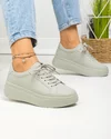 Pantofi casual dama piele naturala barilla cu talpa groasa F001-773 1