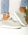 Pantofi casual dama piele naturala barilla cu talpa groasa F001-780 2