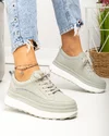 Pantofi casual dama piele naturala barilla cu talpa groasa F001-780 3