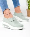 Pantofi casual dama piele naturala barilla cu varf rotund si inchidere scai PL-58 1