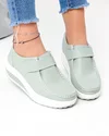 Pantofi casual dama piele naturala barilla cu varf rotund si inchidere scai PL-58 3