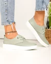 Pantofi casual dama piele naturala barilla perforati cu inchidere siret elastic T-9000 1