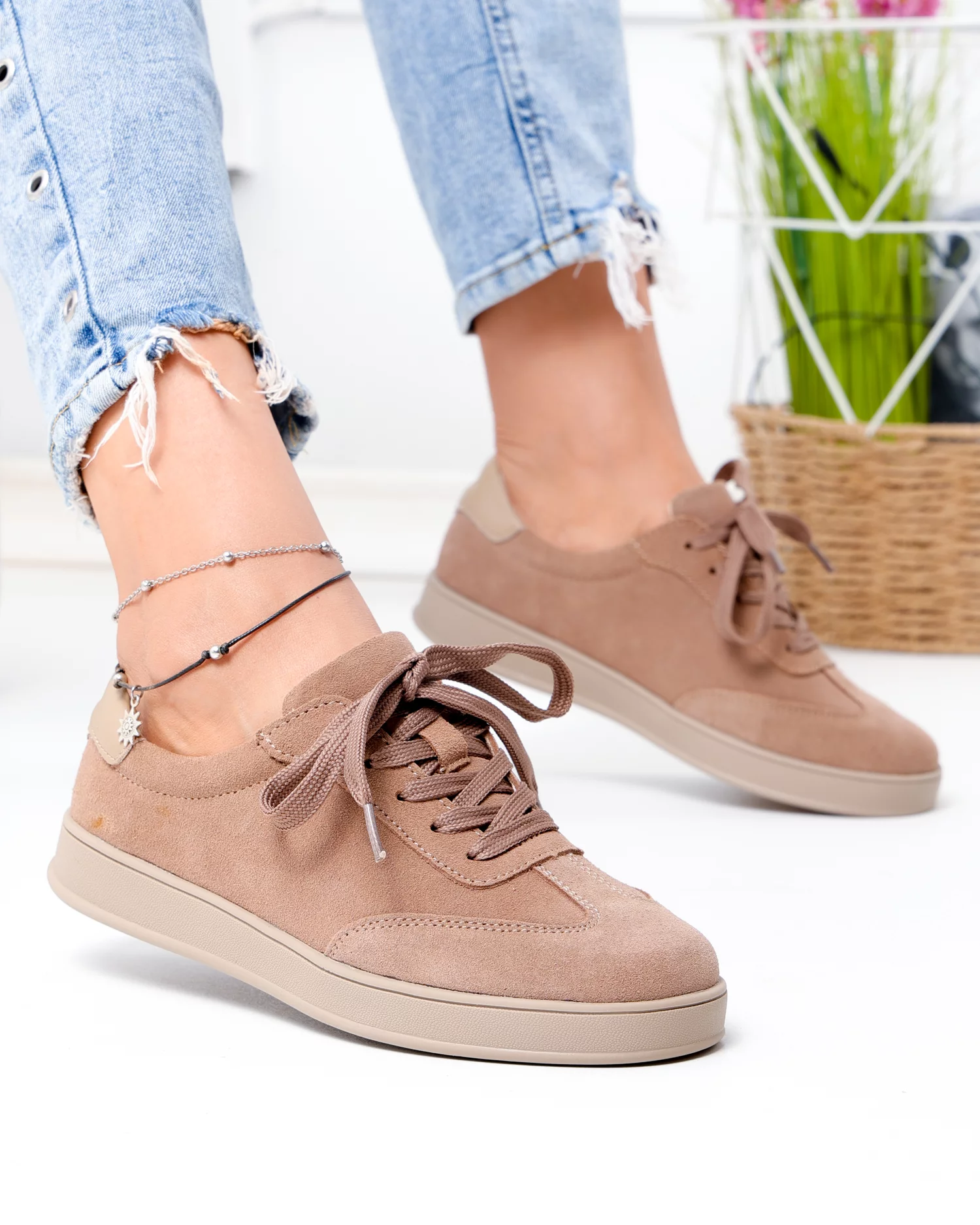 pantofi-casual-dama-piele-naturala-intoarsa-kaki-cu-inchidere-sireturi-t-2646-103402-2.webp